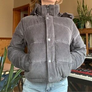 Aritzia Super Puff Shorty Corduroy Jacket